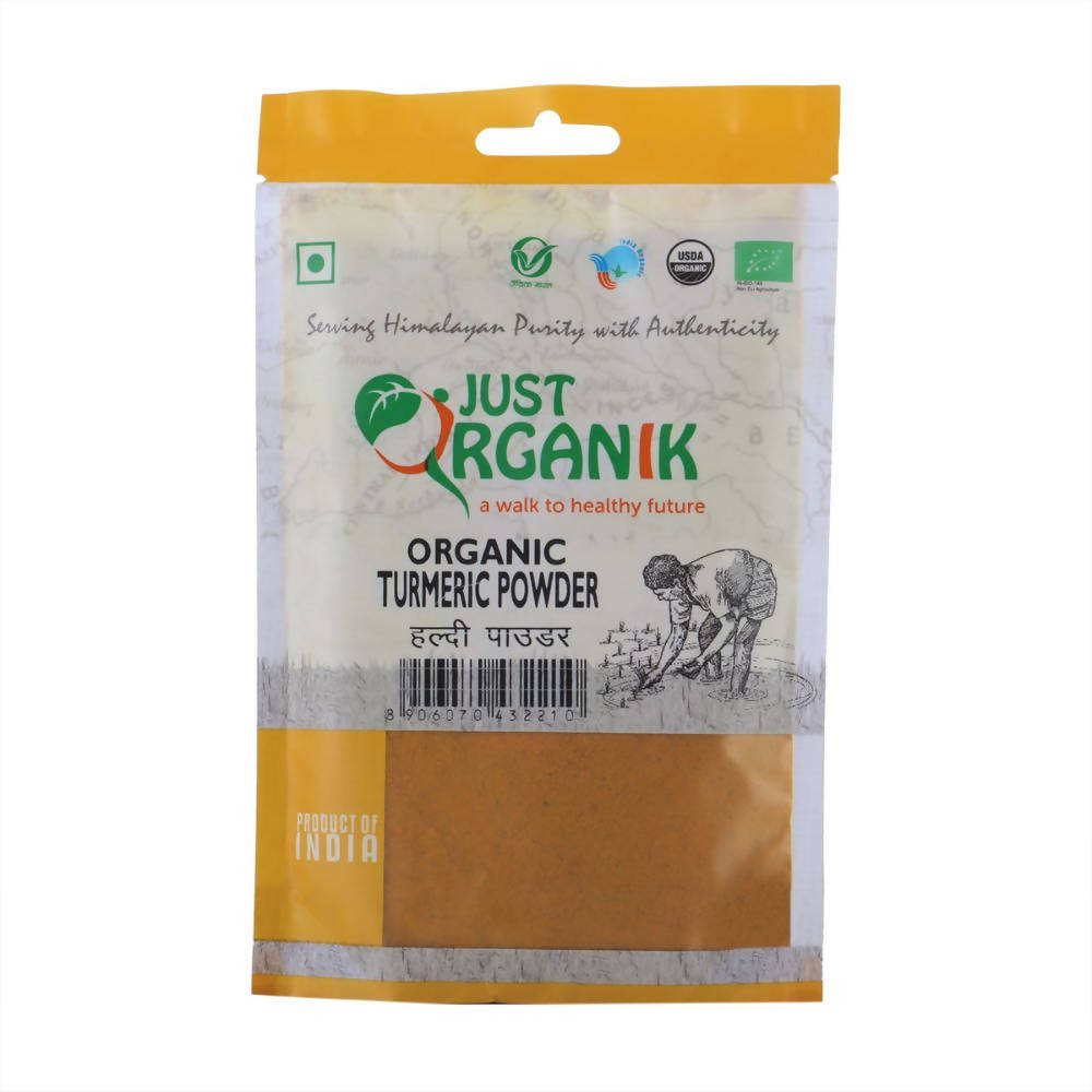 Just Organik Turmeric Powder (Haldi) - Distacart