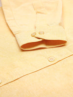 Thumbnail for RIAG Beige Men's Full Sleeves Solid Shirt - Distacart