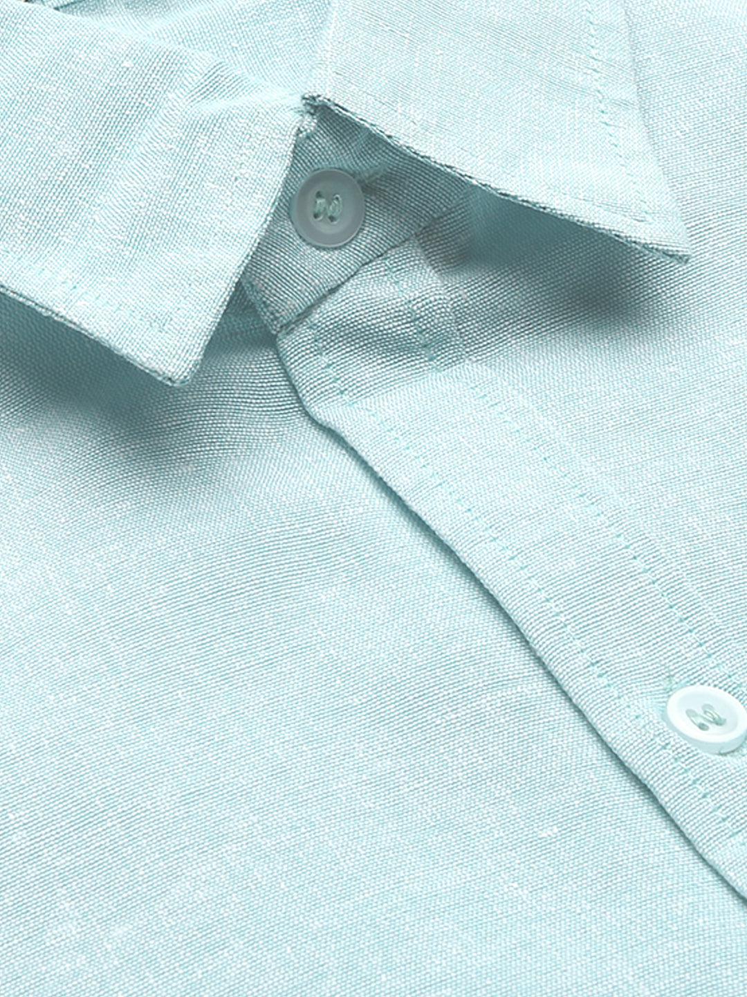 RIAG Light Blue Men's Full Sleeves Solid Shirt - Distacart