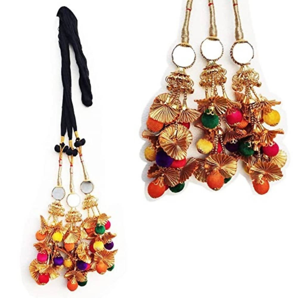 Onex Heavy Design Paranda Parandi Braid Tassles Hair - Distacart