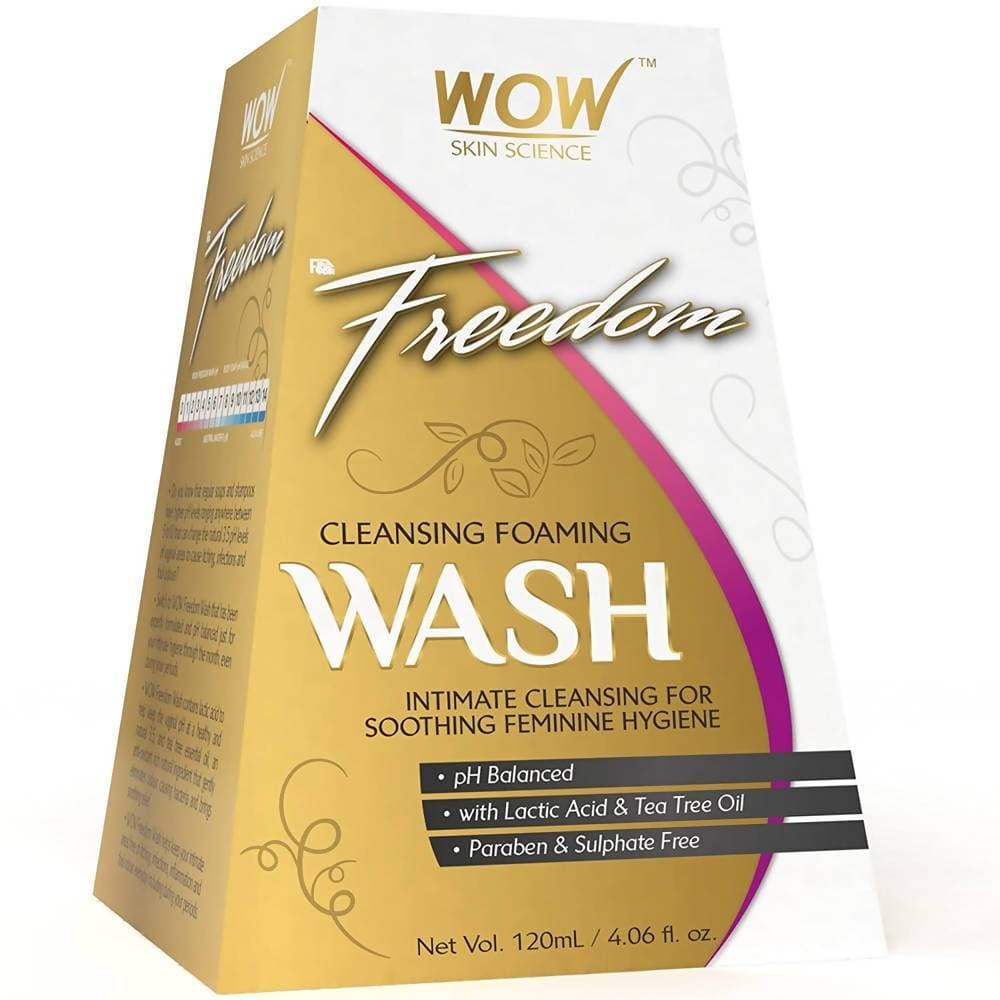 Wow Skin Science Freedom Cleansing Foam Wash - Distacart