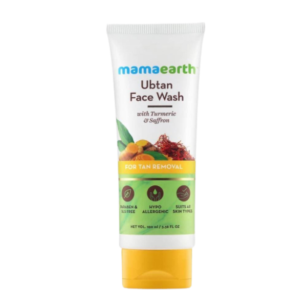 Mamaearth Ubtan Face Wash For Tan Removal