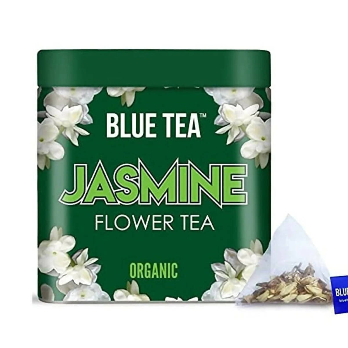 Blue Tea Organic Jasmine Flower Tea - Distacart