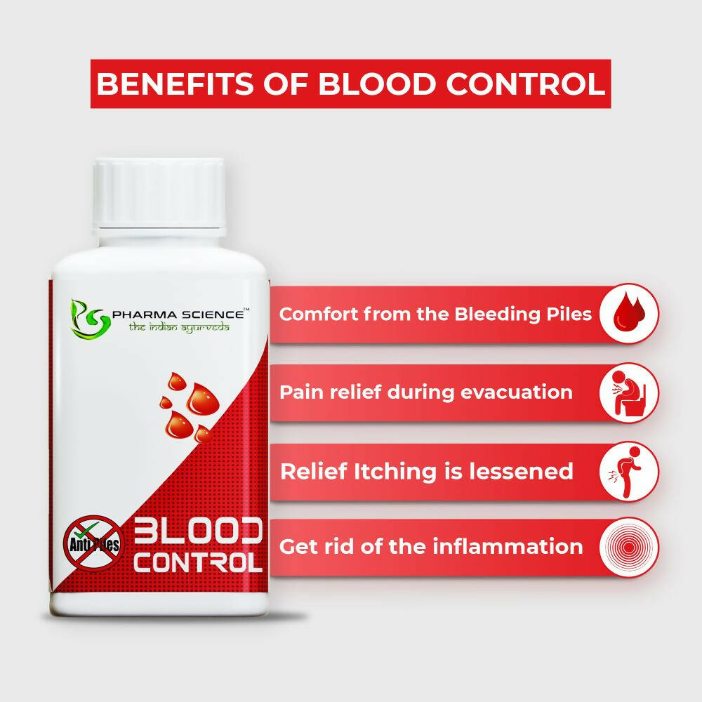 Pharma Science Anti Piles Blood Control - Distacart