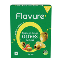Thumbnail for Flavure Snack-On-The-Go Olives Achari - Distacart