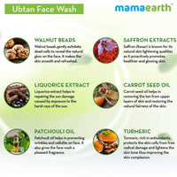 Thumbnail for Ingredients in Ubtan Face Wash For Tan Removal 