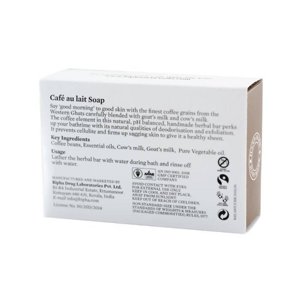 Bipha Ayurveda Cafe Au Lait Soap - Distacart