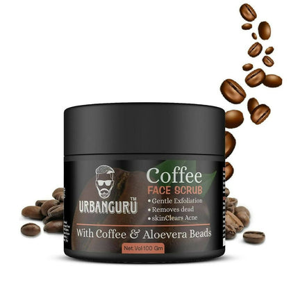 Urbanguru Men's Coffee Face Scrub - Distacart