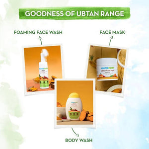 Mamaearth Ubtan Foaming Face Wash for Tan Removal