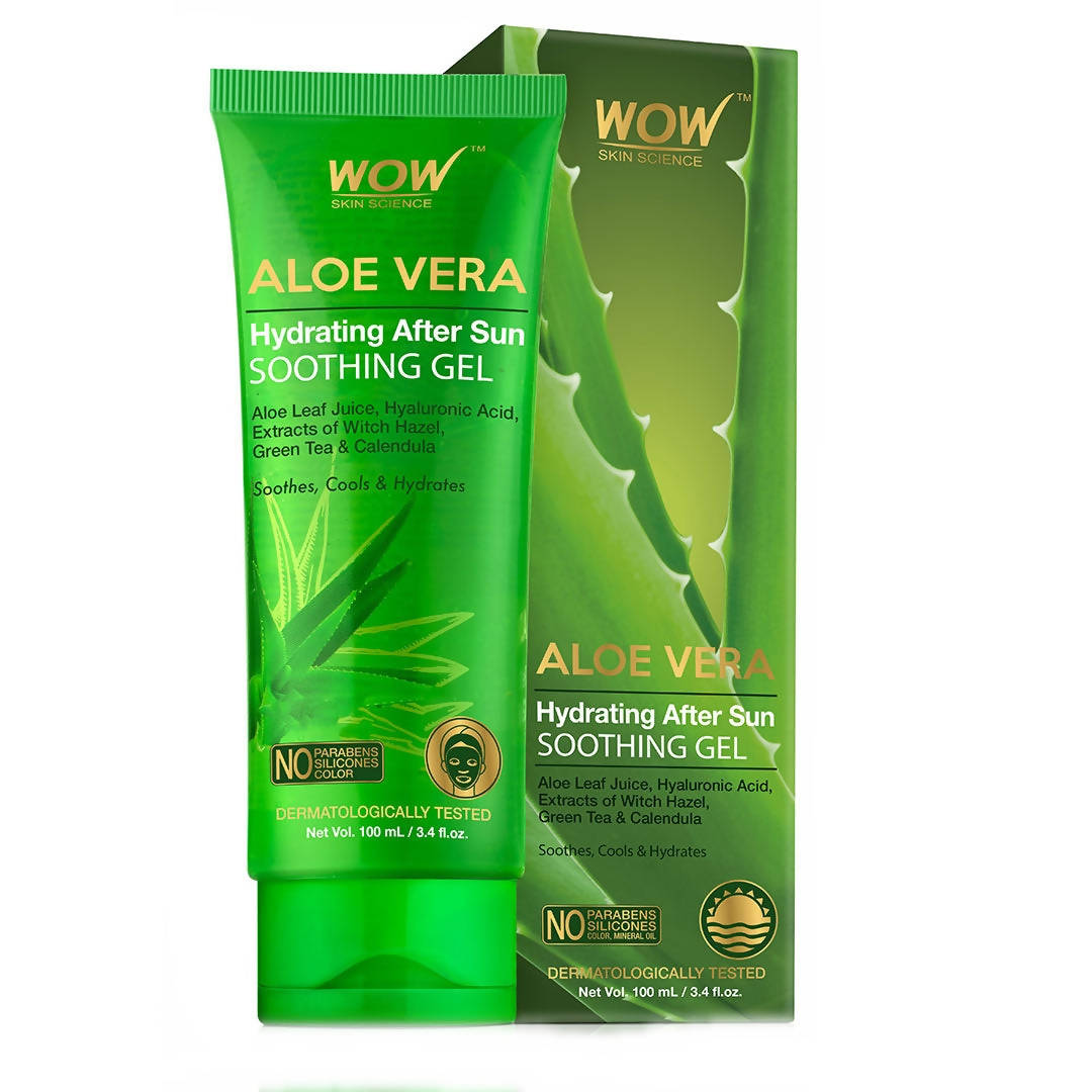 Wow Skin Science Aloe Vera Hydrating After Sun Soothing Gel