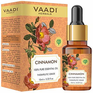 Vaadi Herbals Cinnamon 100% Pure Essential Oil Therapeutic Grade - Distacart