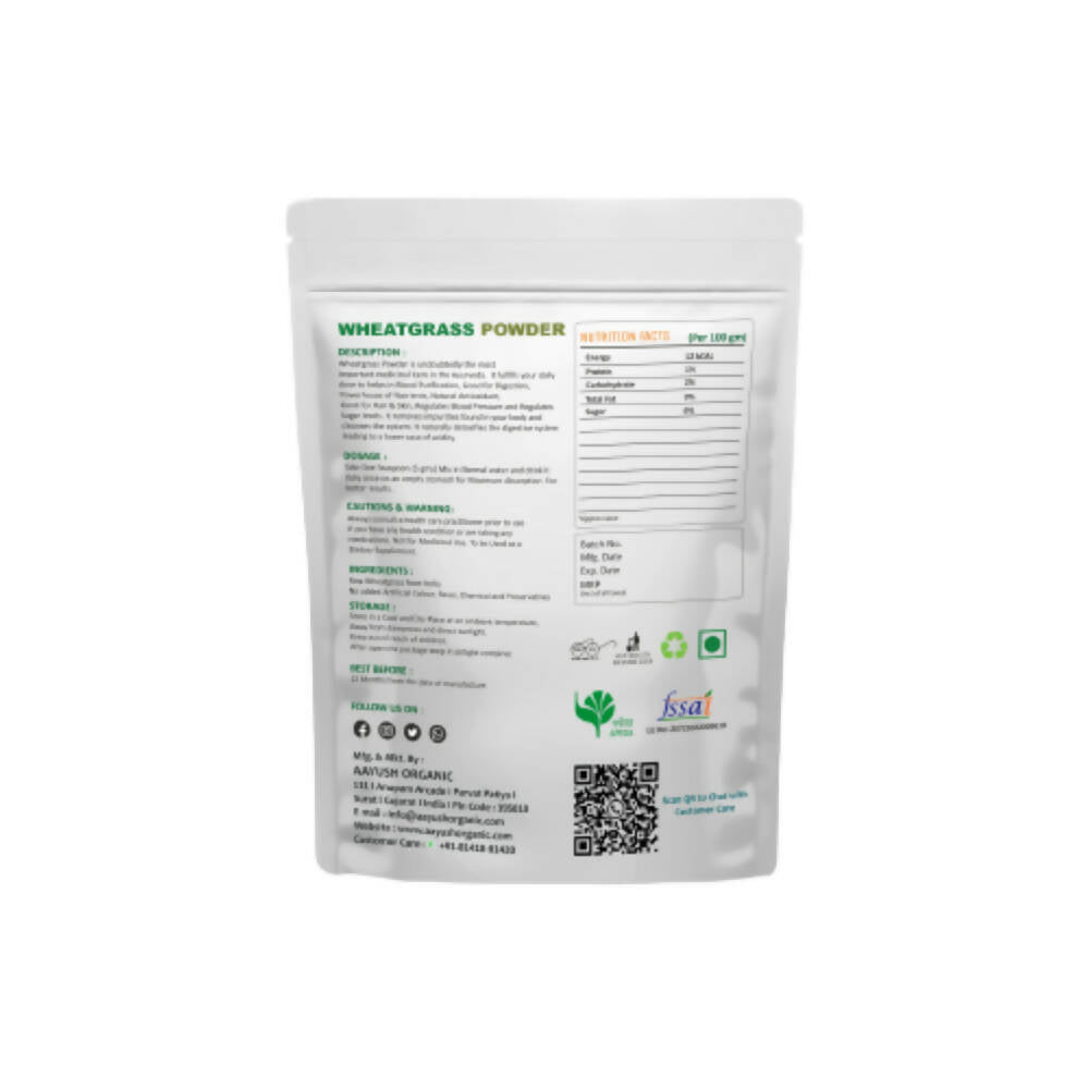 Ao Organic Wheatgrass Powder - Distacart