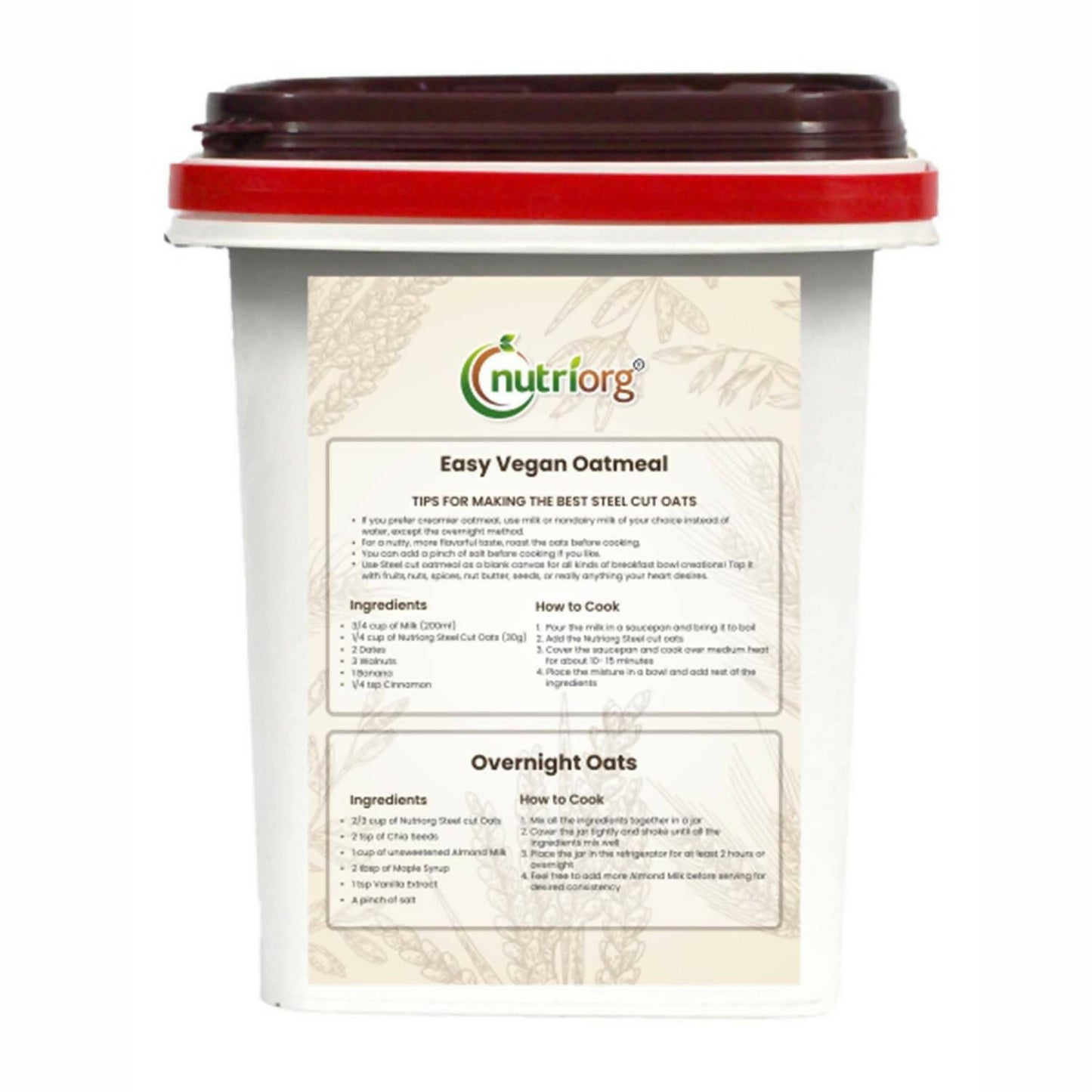 Nutriorg Oats Flour - Distacart