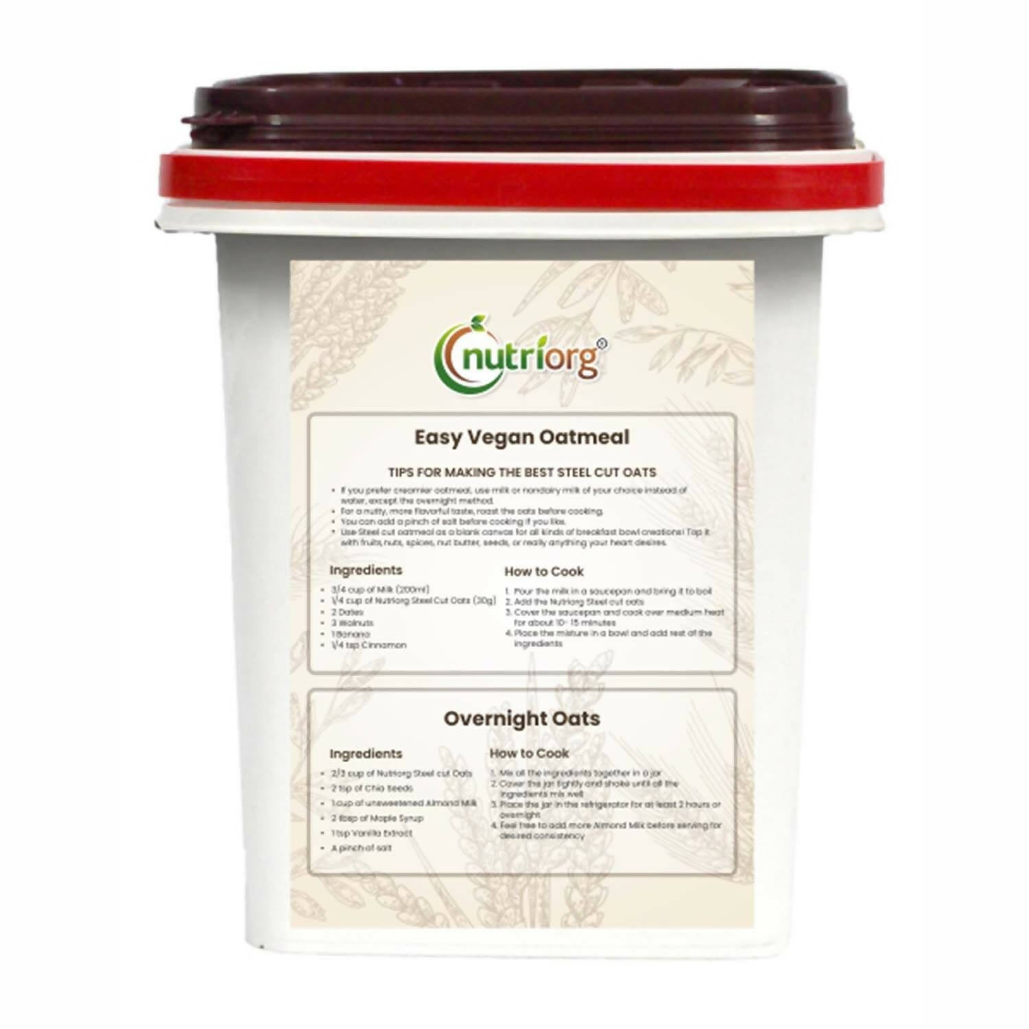 Nutriorg Oats Flour - Distacart