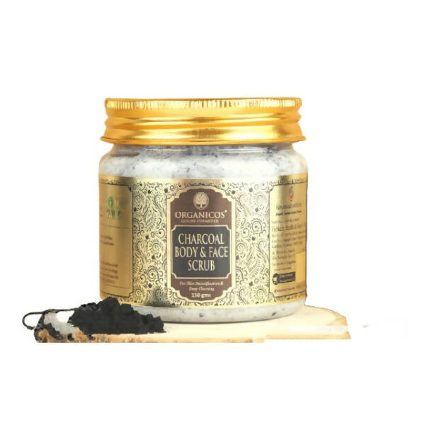 Organicos Charcoal Face & Body Scrub - Distacart