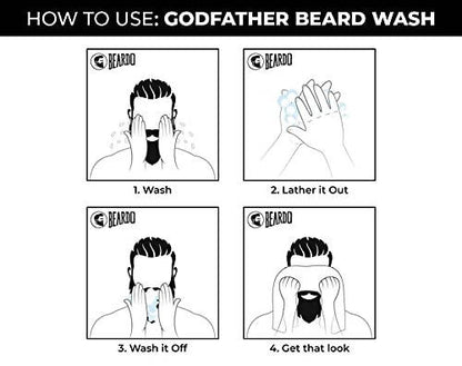Beardo Godfather Beard Wash - Distacart