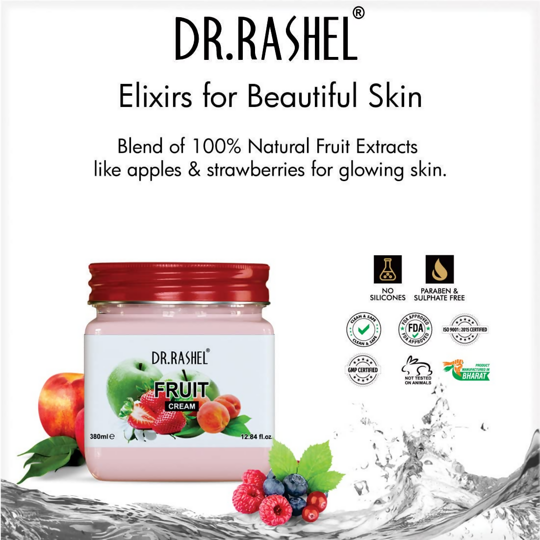 Dr.Rashel Fruit Cream For Face And Body - Distacart