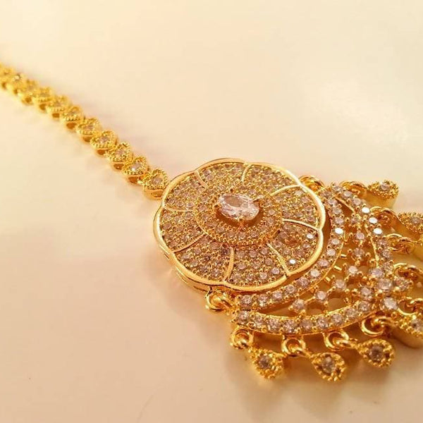 AD Bridal Stones Maang Tikka