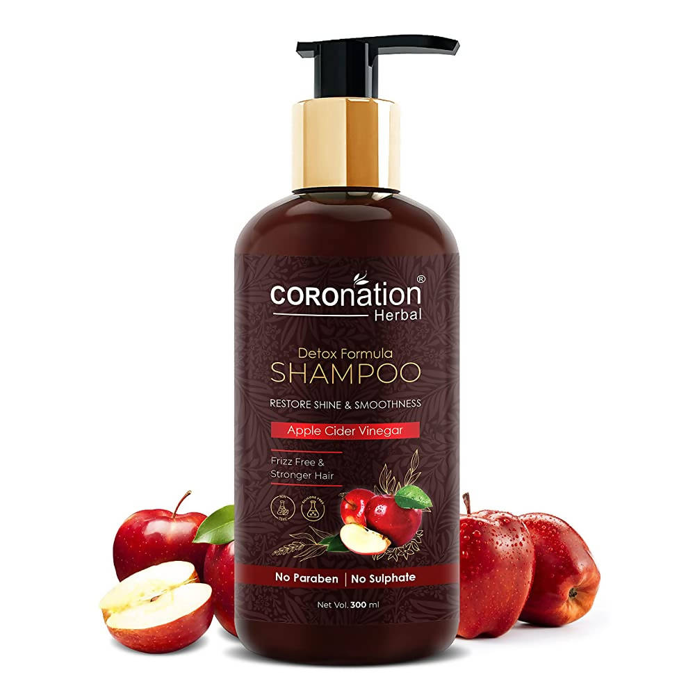 Coronation Herbal Apple Cider Vinegar Shampoo - Distacart