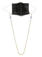 Thumbnail for White Embellished Mask Chain - Ruby Raang - Distacart