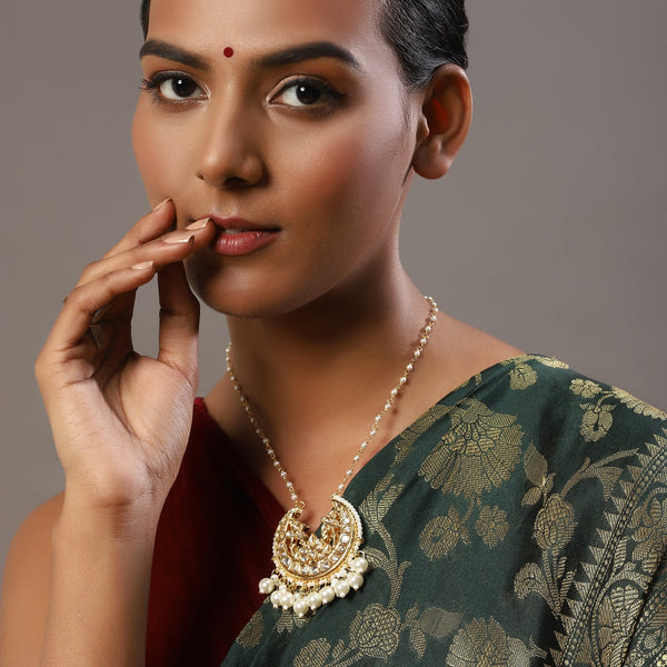 White Gold-Plated Brass Chain - Ruby Raang - Distacart