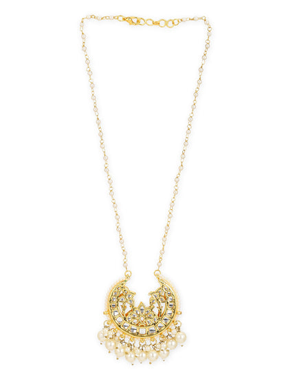 White Gold-Plated Brass Chain - Ruby Raang - Distacart