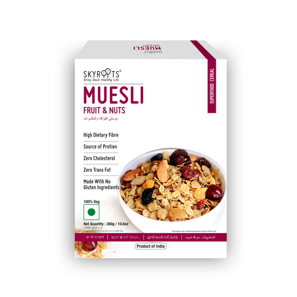 Skyroots Fruit & Nuts Muesli - Distacart