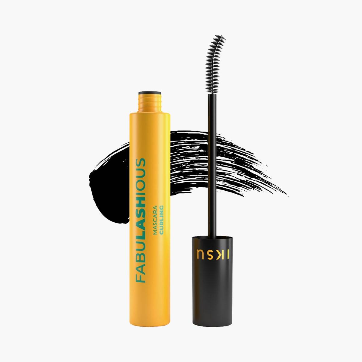 IKSU Fabulashious Curling Mascara - Black - Distacart