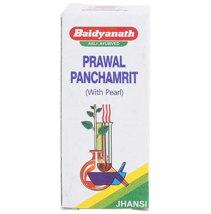 Baidyanath Jhansi Prawal Panchamrit (with Pearl) Tablets - Distacart