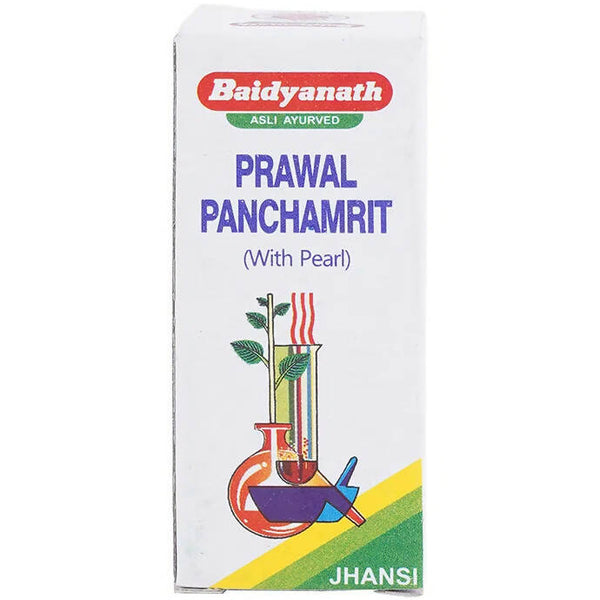 Baidyanath Jhansi Prawal Panchamrit (with Pearl) Tablets - Distacart