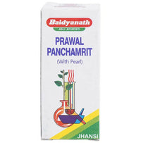 Thumbnail for Baidyanath Jhansi Prawal Panchamrit (with Pearl) Tablets - Distacart