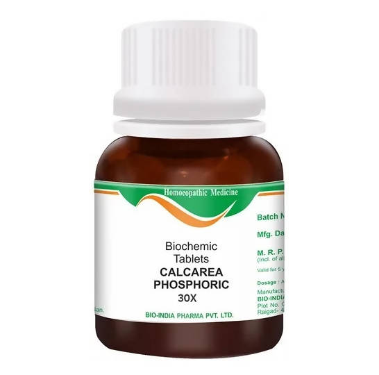 Bio India Homeopathy Calcarea Phosphoric Biochemic Tablets