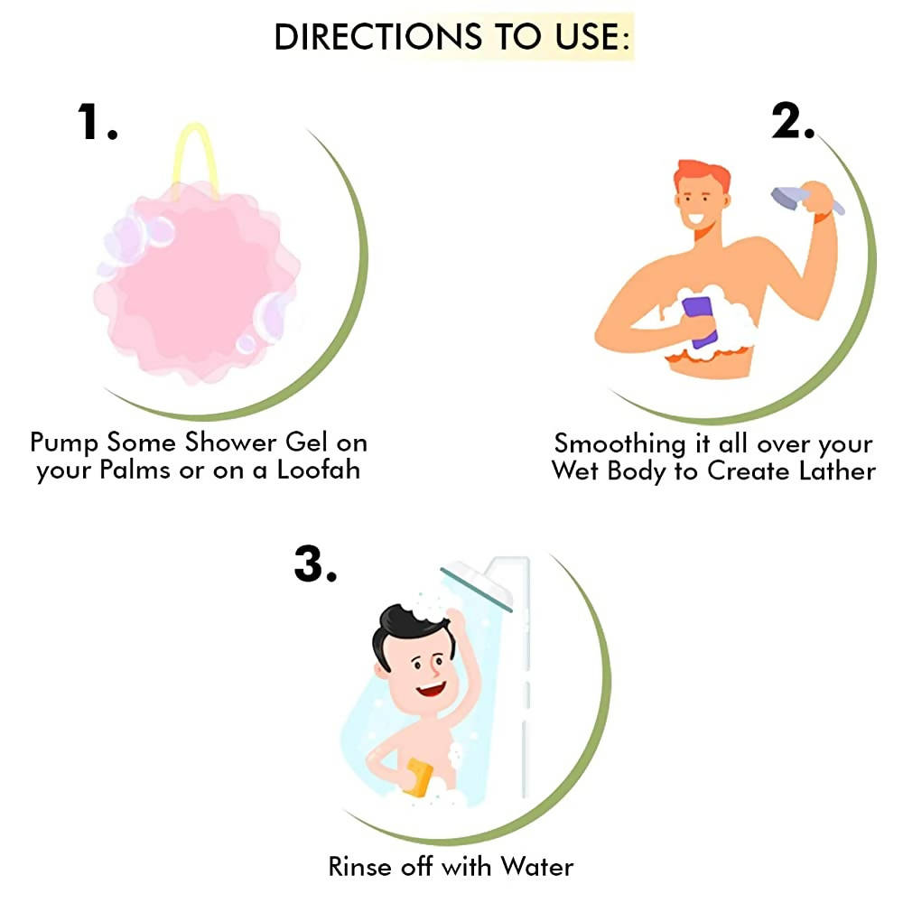 Inatur Citrus Blast Lemon Orange Shower Gel