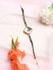Black Kundan Mangalsutra Bracelet - Ruby Raang - Distacart