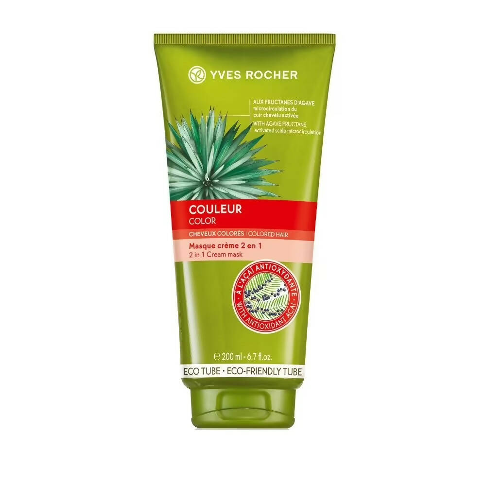 Yves Rocher Color 2 In 1 Cream Mask - Distacart