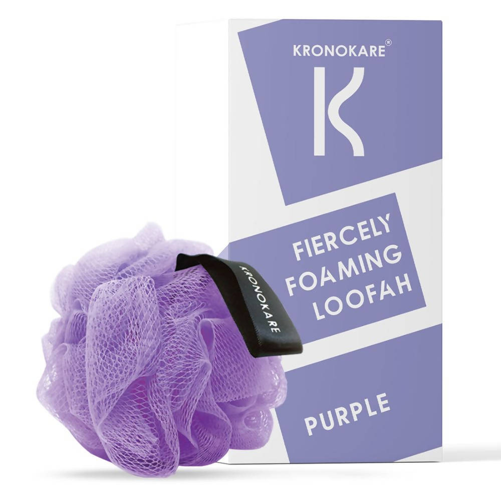 Kronokare Fiercely Foaming Purple Loofah