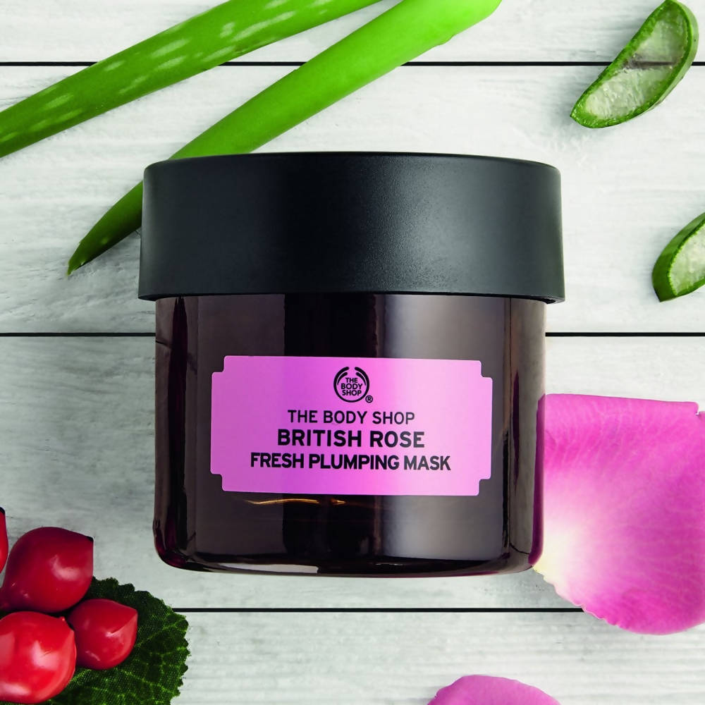 The Body Shop British Rose Fresh Plumping Mask online