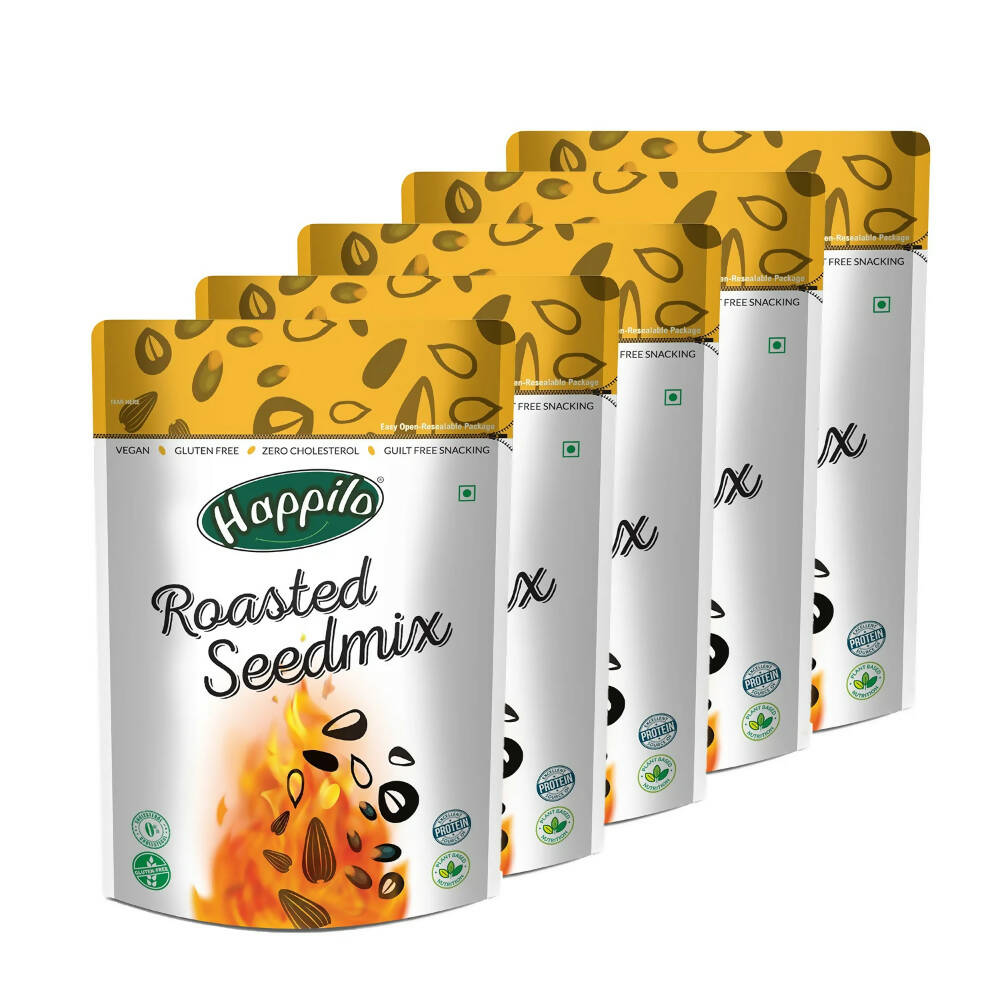 Happilo Freshly Roasted & Lightly Salted Super Seed Mix - Distacart