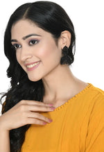 Thumbnail for Mominos Fashion Johar Kamal Latest Design Black Color Jhumkas - Distacart