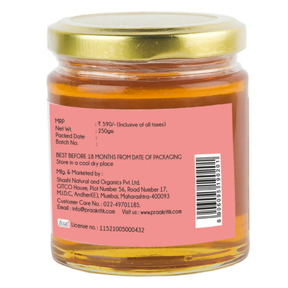 Praakritik Natural Acacia Honey - Distacart