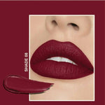 Thumbnail for Flicka Tomato Maroon Matte Finish Lipstick Shade 08 - Distacart