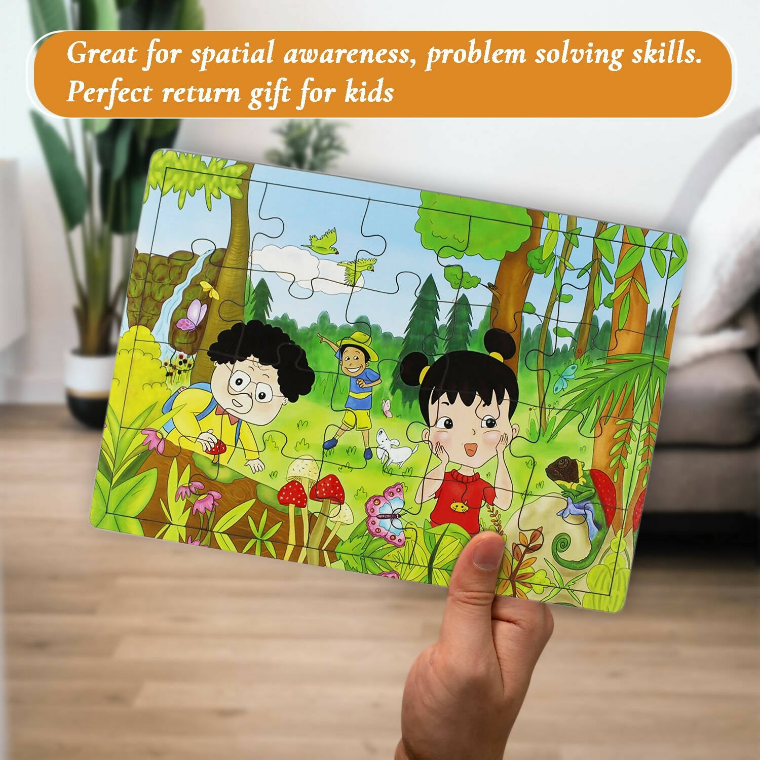 Matoyi Nature Walk Jigsaw Puzzle For Kids - Distacart
