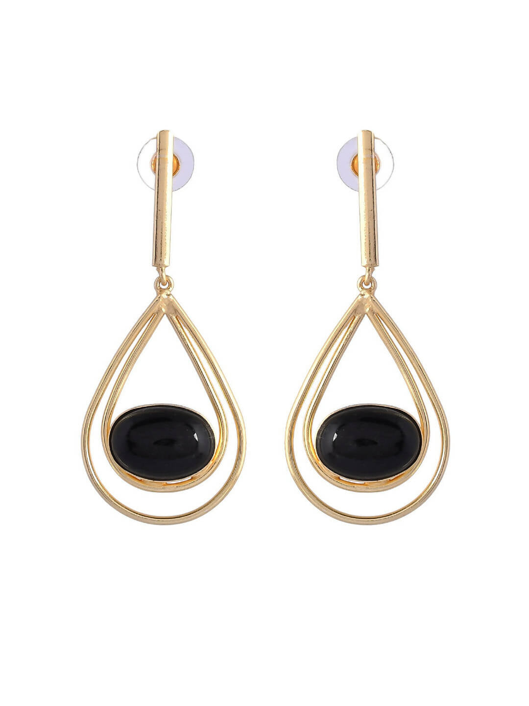 VOJ Women Gold Color stainless steel Earrings - Distacart