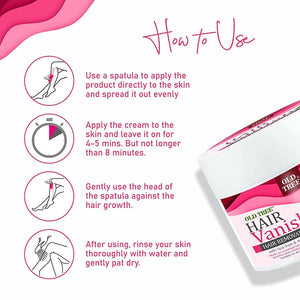 Old Tree Hair Vanish Hair Removal Gel with Aloe Vera & Tea Tree - Distacart