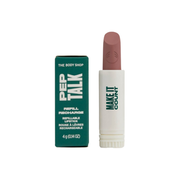 The Body Shop Peptalk Lipstick Bullet Refill - Make It Count - Distacart