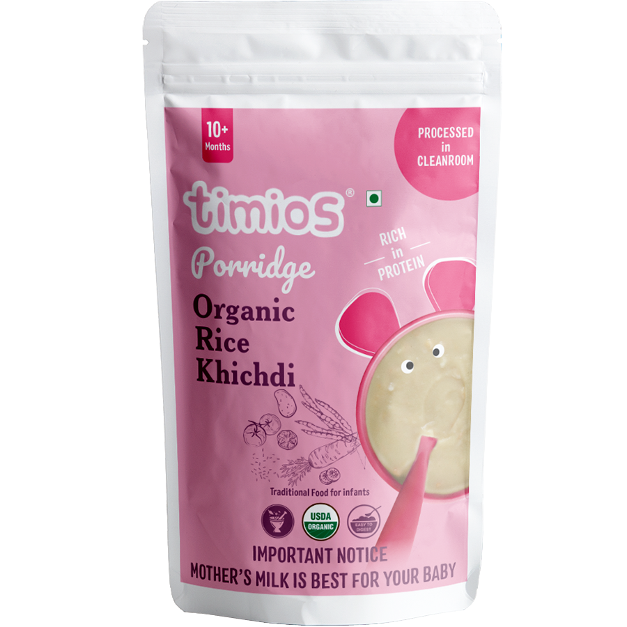 Timios Organic Rice Khichdi Porridge
