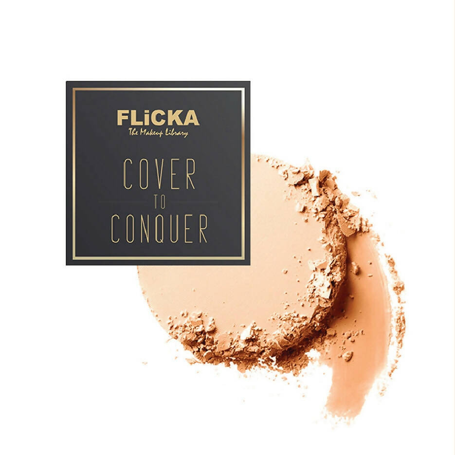 Flicka Cover To Conquer Compact - Beige - Distacart