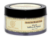 Thumbnail for Khadi Natural Saffron & Papaya Anti Wrinkle Cream