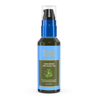 Blue Nectar Green Tea Hair Serum for Dry Frizzy Hair - Distacart