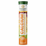Thumbnail for Himalayan Organics Calcium, Magnesium With Vitamin D3 Lemon & Lime Flavour: 20 Tablets